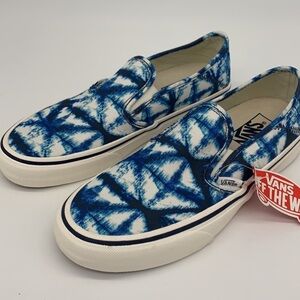 VANs Blue & White Unique